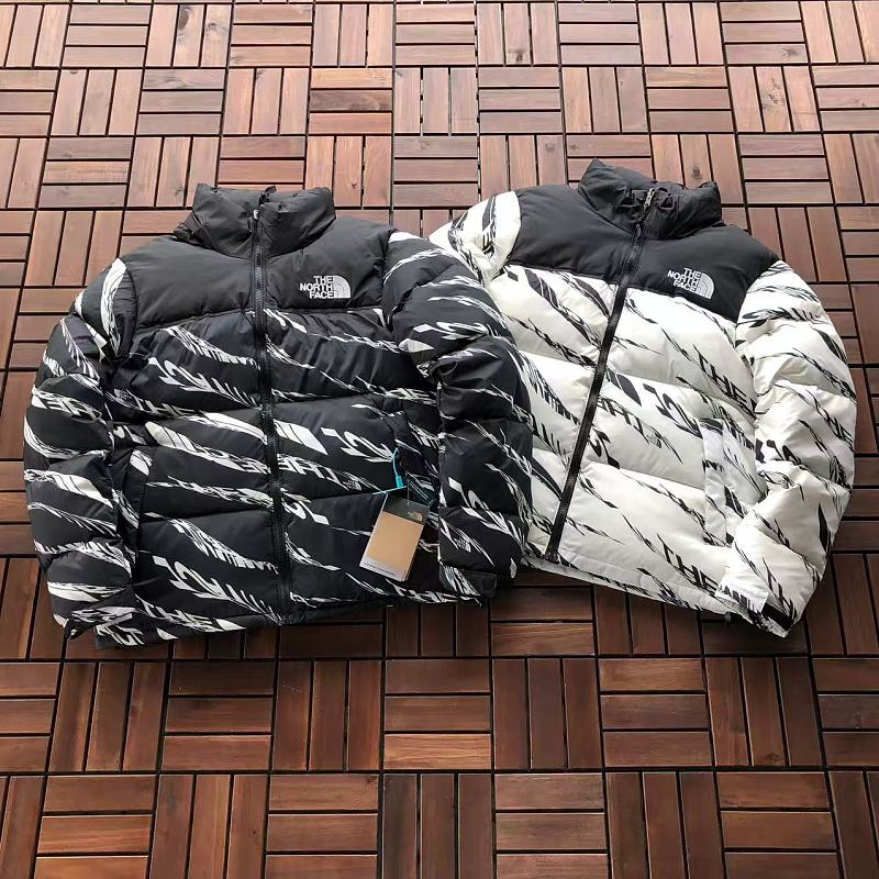 The North Face 1996 Retro Nuptse Print Jacket “TNF Black Edge of Light”